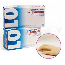 GUANTO IN LATTICE FORHANS MISURA MEDIUM 100 PEZZI - Farmavicinoate