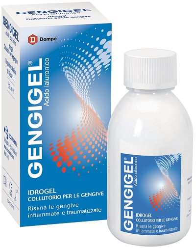 COLLUTORIO PER GENGIVE GENGIGEL IDROGEL FLACONE 150 ML - Farmavicinoate
