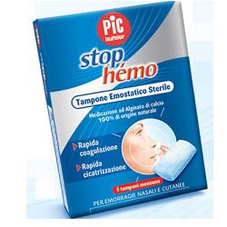 TAMPONE EMOSTATICO STERILE STOP HEMO 5BUSTE - Farmavicinoate