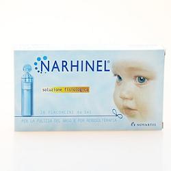 SOLUZIONE FISIOLOGICA PER ASPIRATORE NASALE NARHINEL 20 FIALE DA 5ML - Farmavicinoate