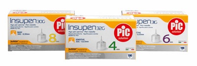 AGO PER PENNA DA INSULINA PIC 32 GAUGE 6 MM 100 PEZZI - Farmavicinoate