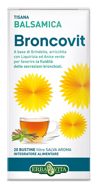 BRONCOVIT TISANA 20 BUSTINE 2G - Farmavicinoate