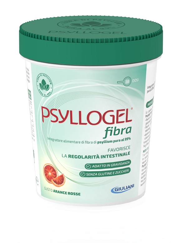 PSYLLOGEL FIBRA ARANCE ROSSE VASO 170 G - Farmavicinoate