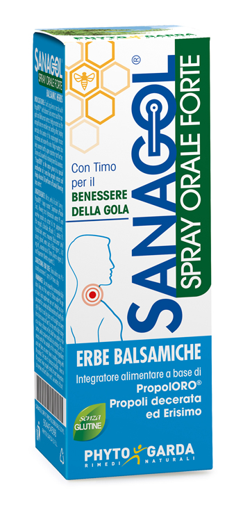 SANAGOL SPRAY FORTE ERBE BALSAMICHE 20 ML - Farmavicinoate