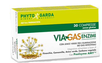 VIAGAS ENZIMI 30 COMPRESSE - Farmavicinoate