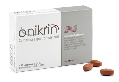 ONIKRIN 30 COMPRESSE - Farmavicinoate