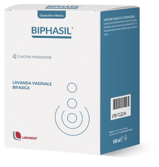 BIPHASIL TRATTAMENTO VAGINALE 4 FLACONIX150 ML - Farmavicinoate
