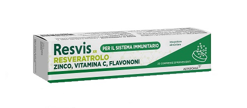 RESVIS XR ALFASIGMA 20 COMPRESSE EFFERVESCENTI DA 4 G - Farmavicinoate