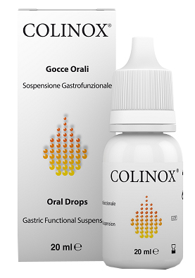 COLINOX SOSPENSIONE GASTROFUNZIONALE GOCCE OROSOLUBILI TRATTAMENTO METEORISMO AEROFAGIA COLICHE GASSOSE 20 ML - Farmavicinoate