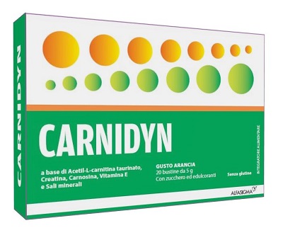 CARNIDYN 20 BUSTINE DA 5 G GUSTO ARANCIA - Farmavicinoate