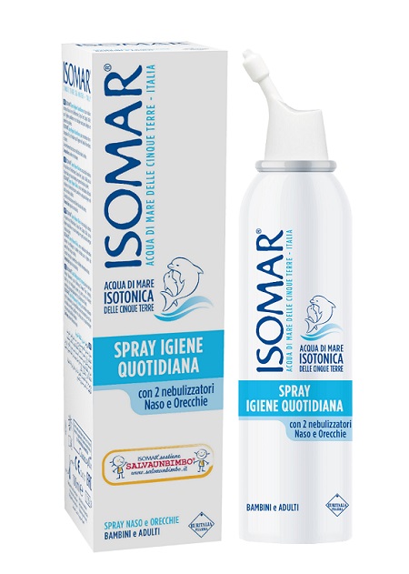 SOLUZIONE ACQUA DI MARE ISOMAR SPRAY IGIENE QUOTIDIANA 100 ML - Farmavicinoate