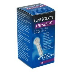 LANCETTE PUNGIDITO ONETOUCH ULTRASOFT 25 PEZZI - Farmavicinoate