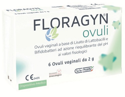 OVULI VAGINALI A BASE DI LATTOBACILLI LISATI FLORAGYN OVULI 2 G 6 PEZZI - Farmavicinoate