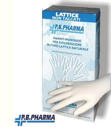 GUANTO LATTICE NON TALCATO GRANDE 100 PEZZI - Farmavicinoate
