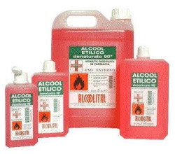 ALCOOL ETILICO DENATURATO 90% 250 ML - Farmavicinoate