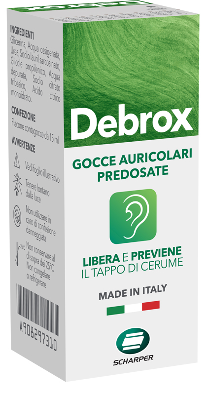 DEBROX GOCCE AURICOLARI 15 ML - Farmavicinoate