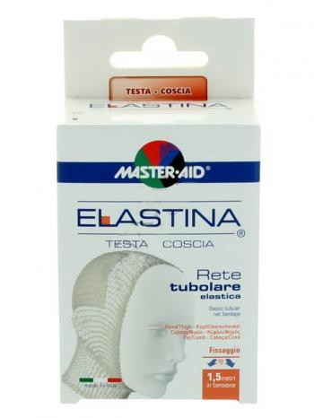 RETE TUBOLARE ELASTICA IPOALLERGENICA MASTER-AID ELASTINA TESTA/COSCIA 1,5 MT IN TENSIONE CALIBRO 6 CM - Farmavicinoate