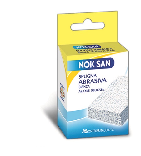 NOK SAN SPUGNA ABRASIVA BIANCA 1 PEZZO - Farmavicinoate