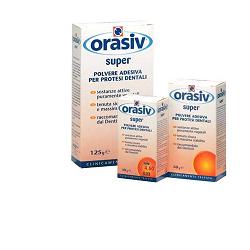 ORASIV SUPER POLVERE ADESIVA CLINICA PER PROTESI DENTALI 125 G - Farmavicinoate