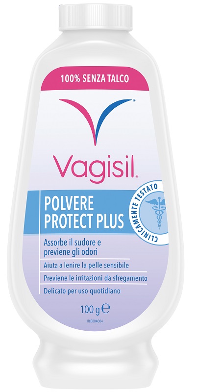 VAGISIL POLVERE PROTECT PLUS IGIENE FEMMINILE 100 G - Farmavicinoate