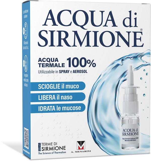 ACQUA SIRMIONE MINERALE NATURALE 6 FIALE 15 ML - Farmavicinoate