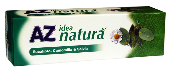 AZ IDEA NATURA EUCALIPTO CAMOMILLA E SALVIA DENTIFRICIO 75 ML - Farmavicinoate