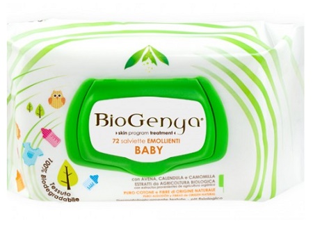 BIOGENYA SALVIETTINE BABY COTONE 72 PEZZI - Farmavicinoate