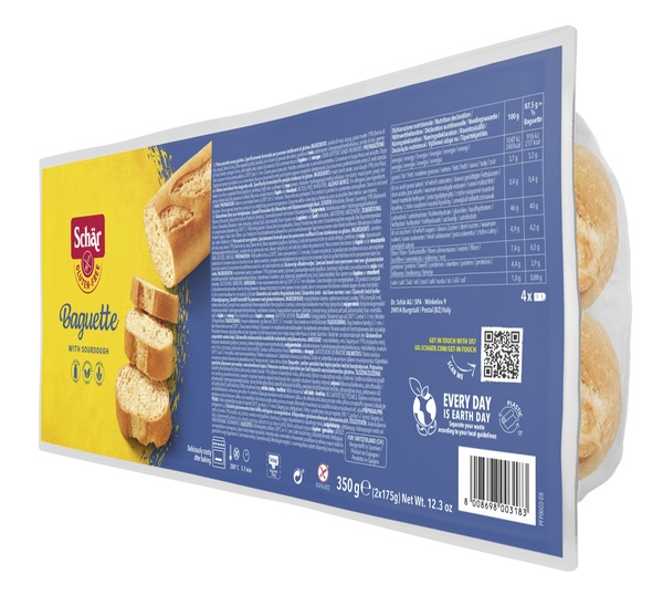 SCHAR BAGUETTE SENZA LATTOSIO 2 X 175 G - Farmavicinoate