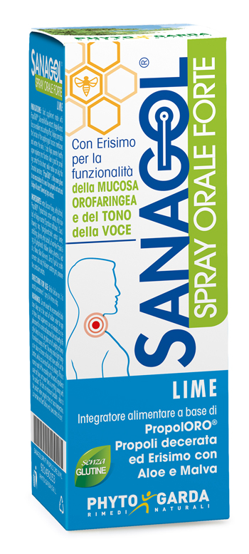 SANAGOL SPRAY FORTE PROPOLI LIME 20 ML - Farmavicinoate