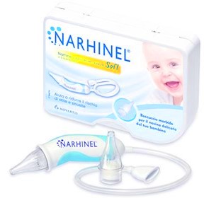 ASPIRATORE NASALE NARHINEL SOFT 1 PEZZO + 2 RICAMBI - Farmavicinoate