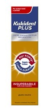 KUKIDENT DOPPIA AZIONE ADESIVO PROTESI DENTARIA 40 G - Farmavicinoate