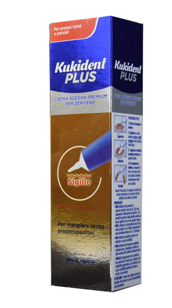 KUKIDENT SIGILLO CREMA ADESIVA PER PROTESI DENTARIE 40 G - Farmavicinoate