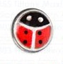 INVERNESS ORECCHINI COCCINELLA 5MM PLACCATI ORO R187C - Farmavicinoate