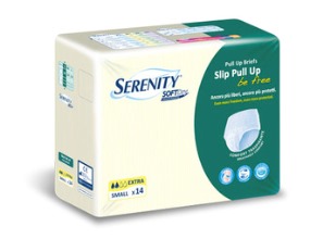 PANNOLONE A MUTANDINA SERENITY PULL UP BE FREE SD EXTRA LARGE 14 PEZZI - Farmavicinoate