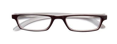 TWINS SILVER TRENDY OCCHIALE PREMONTATO MARRONE/BIANCO +2,00 - Farmavicinoate