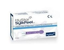 LANCETTE PUNGIDITO MYSTAR SYLKFEEL LANCETS 33 GAUGE 25 PEZZI - Farmavicinoate