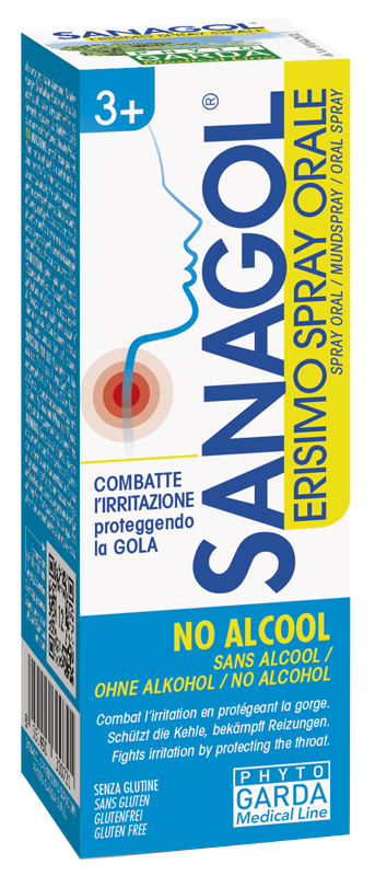SANAGOL SPRAY ERISIMO SENZA ALCOOL 20 ML - Farmavicinoate