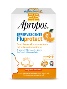 APROPOS FLUPROTECT EFFERVESCENTE C 20 COMPRESSE - Farmavicinoate