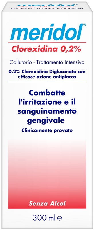 MERIDOL CLOREXIDINA 0,2% COLLUTORIO 300 ML - Farmavicinoate