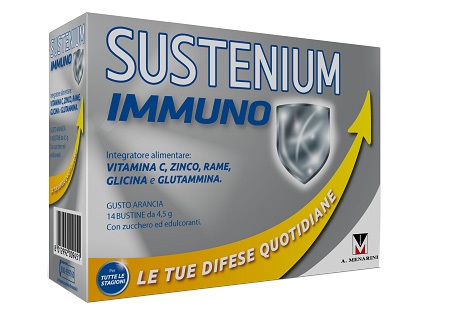 SUSTENIUM IMMUNO ENERGY 14 BUSTINE DA 4,5 G - Farmavicinoate