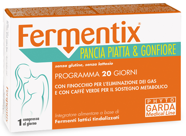 FERMENTIX PANCIA PIATTA E GONFIORE 20 COMPRESSE - Farmavicinoate