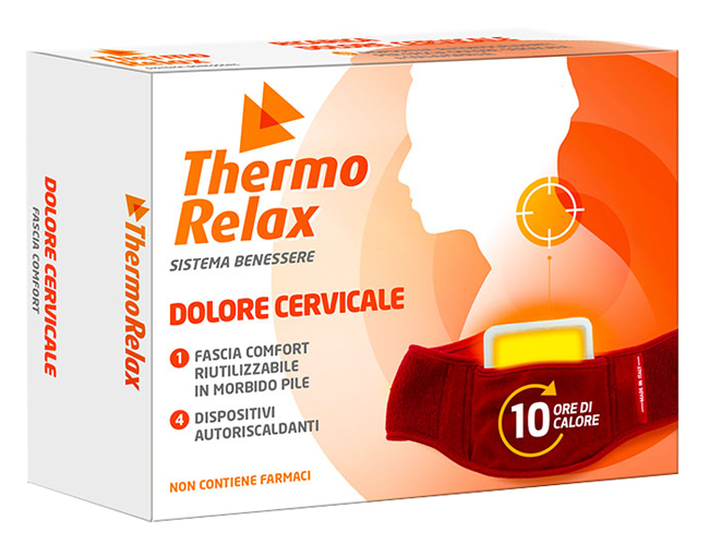 THERMORELAX FASCIA DOLORE CERVICALE+4 DISPOSITIVI AUTORISCALDANTI - Farmavicinoate