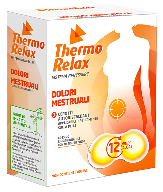 THERMORELAX CEROTTO DOLORI MESTRUALI 3 PEZZI - Farmavicinoate