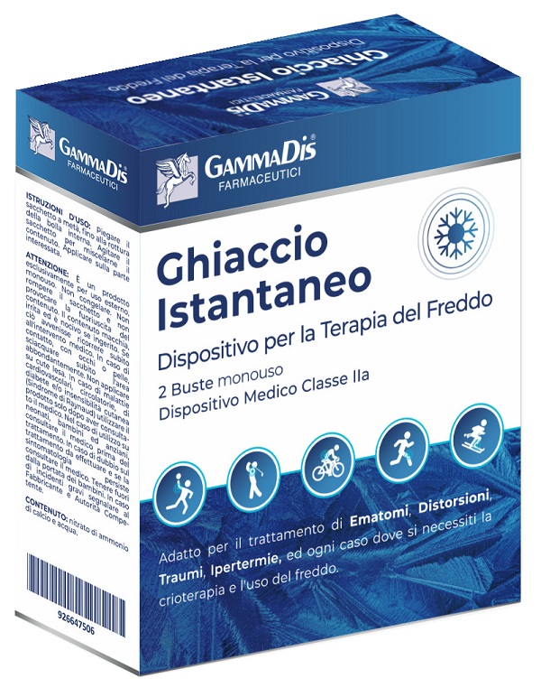 GHIACCIO ISTANTANEO TNT GAMMADIS 2 PEZZI GAMMADIS - Farmavicinoate