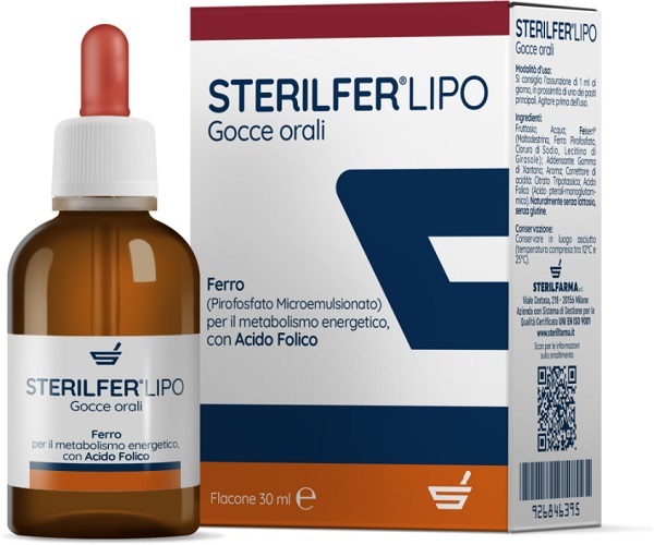STERILFER LIPO GOCCE 30 ML - Farmavicinoate