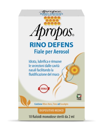 APROPOS RINO DEFENS 10 FIALE PER AEROSOL 2 ML - Farmavicinoate