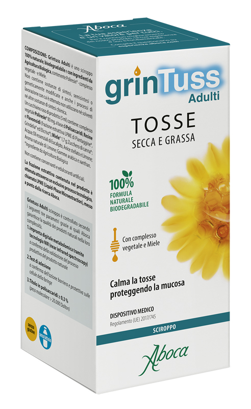 GRINTUSS ADULTI SCIROPPO 180 G - Farmavicinoate