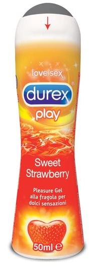 DUREX FRAGOLA GEL LUBRIFICANTE 50 ML - Farmavicinoate