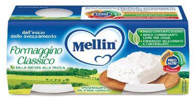 MELLIN BABY FORMAGGINO CLASSICO 2 X 80 G - Farmavicinoate