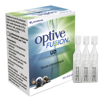 OPTIVE FUSION UD SOLUZIONE OFTALMICA STERILE 30 FLACONCINI MONODOSE 0,4 ML - Farmavicinoate